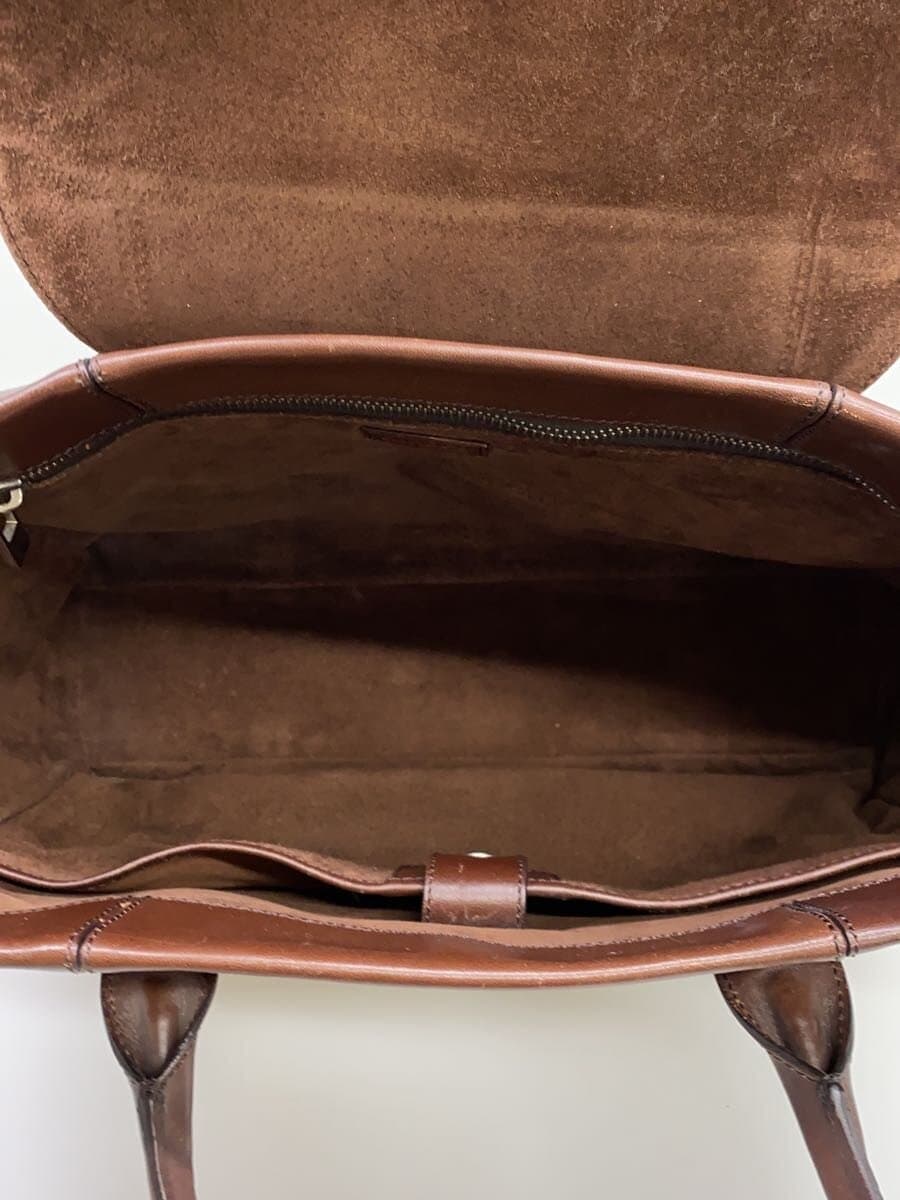 HIROFU Tote Bag Leather BRW 6