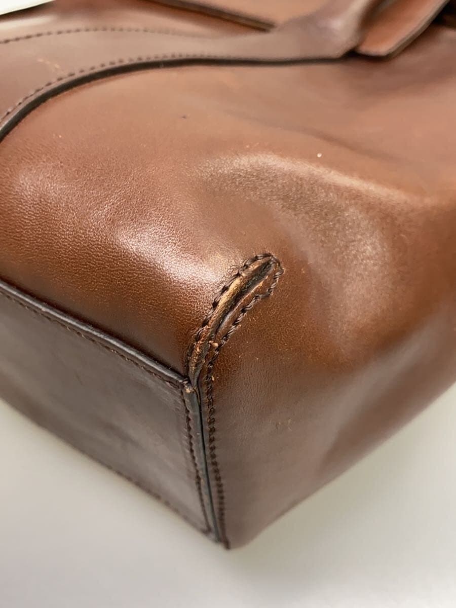 HIROFU Tote Bag Leather BRW 9