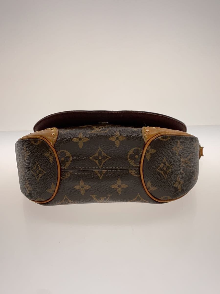 LOUIS VUITTON Sac Plat Monogram Canvas PVC BRW Allover Pattern M41481 4