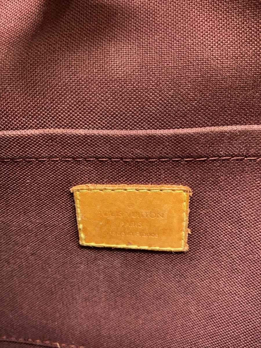 LOUIS VUITTON Sac Plat Monogram Canvas PVC BRW Allover Pattern M41481 5