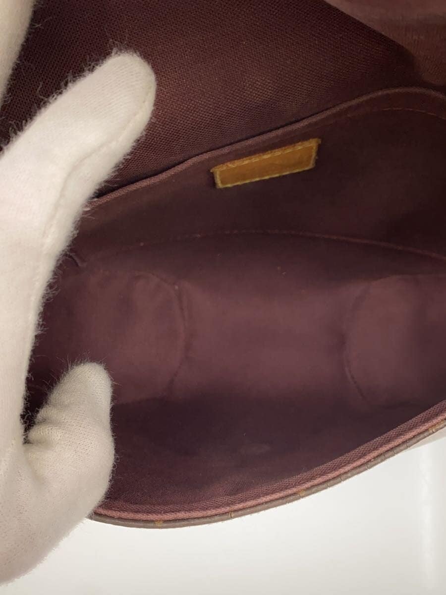 LOUIS VUITTON Sac Plat Monogram Canvas PVC BRW Allover Pattern M41481 6