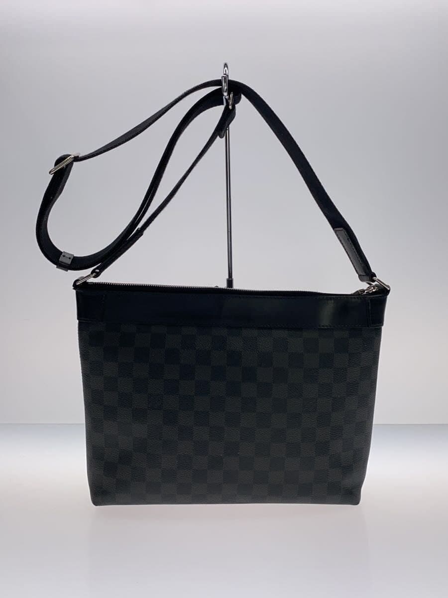 LOUIS VUITTON2) Mick PMNM_Damier Graphite PVC BLK N40003 3