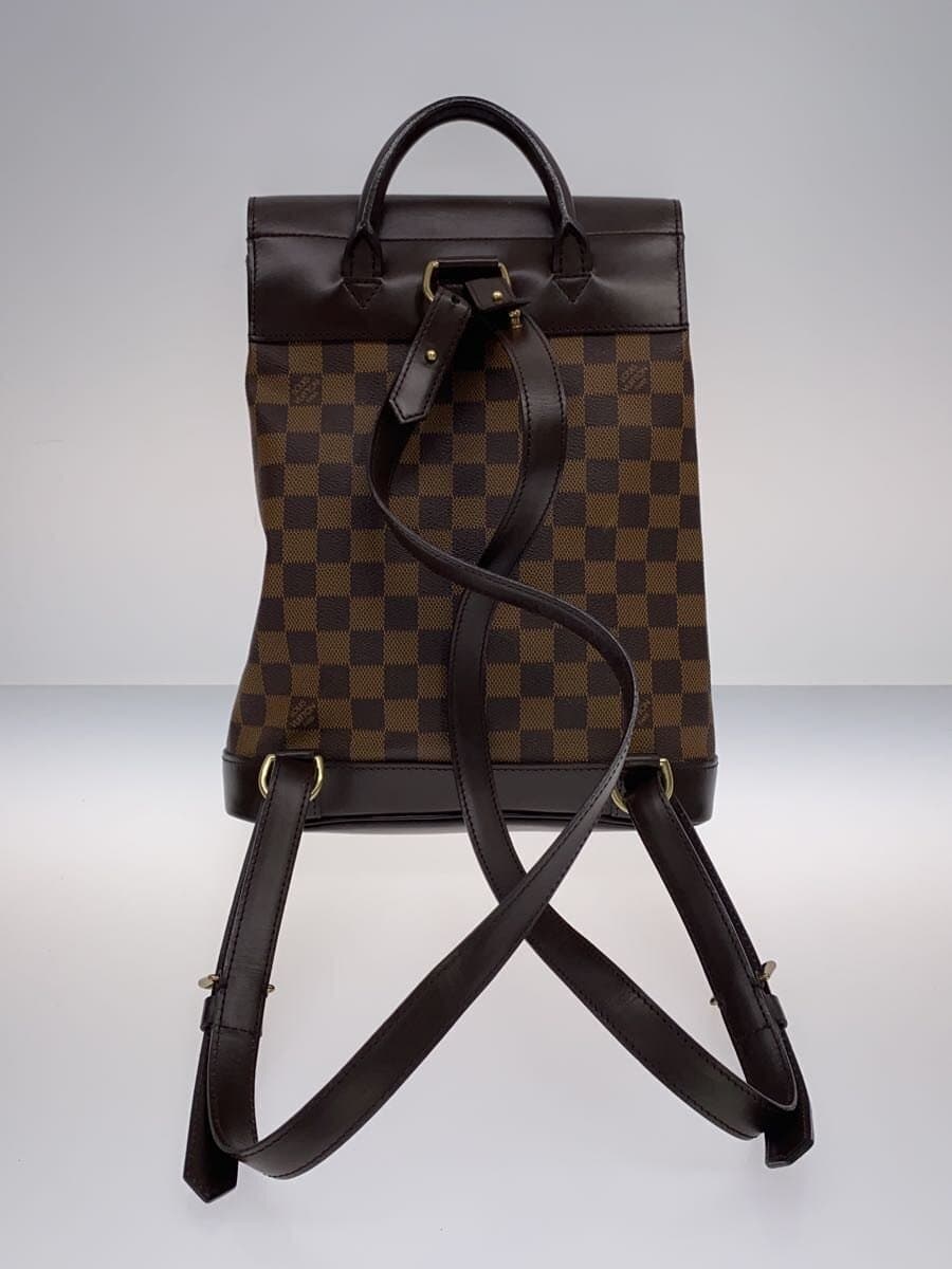 LOUIS VUITTON Soho Damier Ebene PVC BRW N51132 3