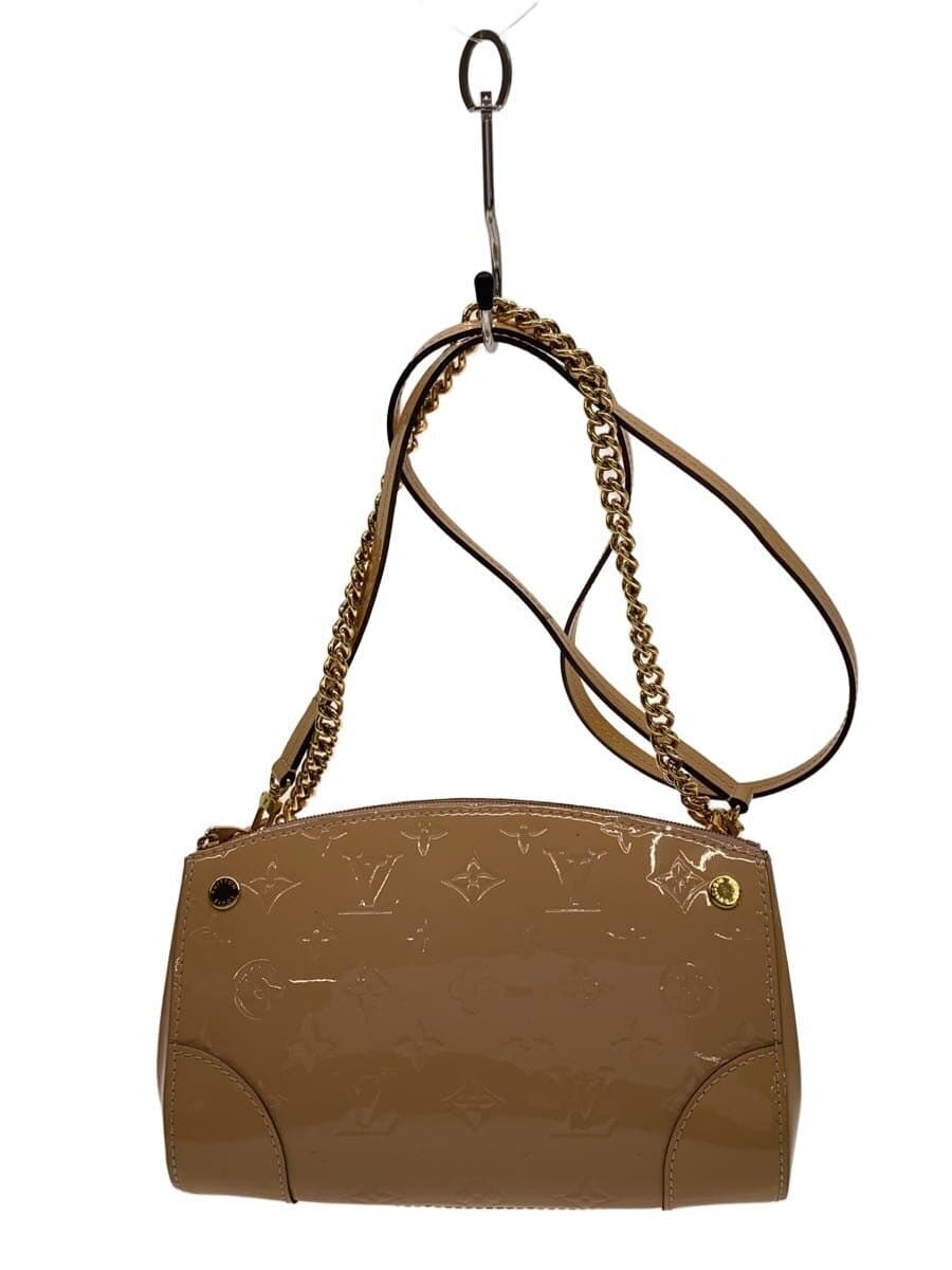 LOUIS VUITTON Santa Monica Clutch Monogram Vernis Enamel BEG M50407 M50407