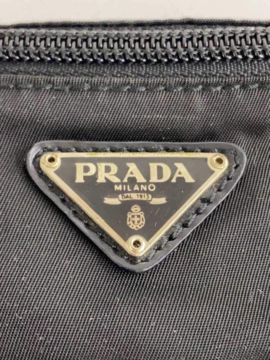 PRADA Waist Bag Nylon BLK Body Bag Black 5