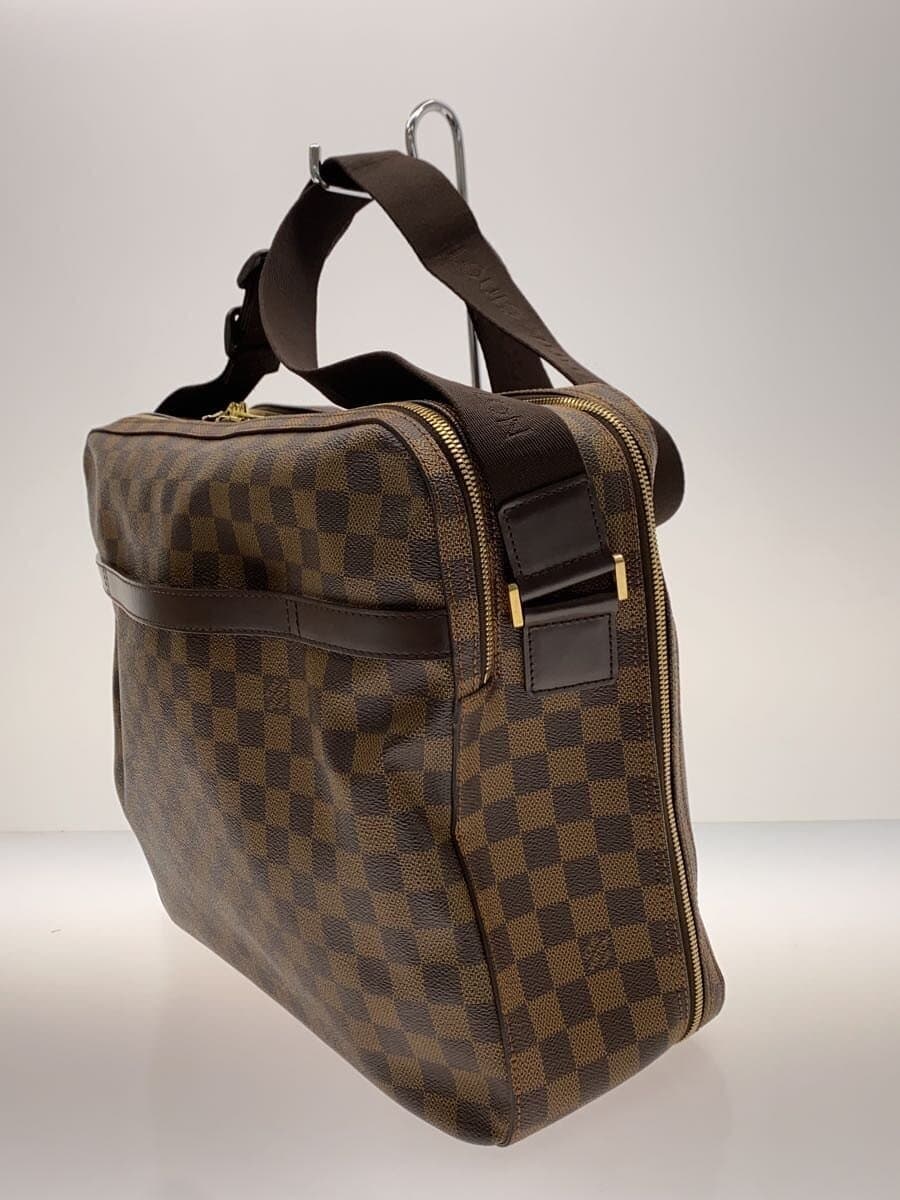 LOUIS VUITTON Damier Dorseau de Loup Shoulder Bag -- BRW Plain N45251 2