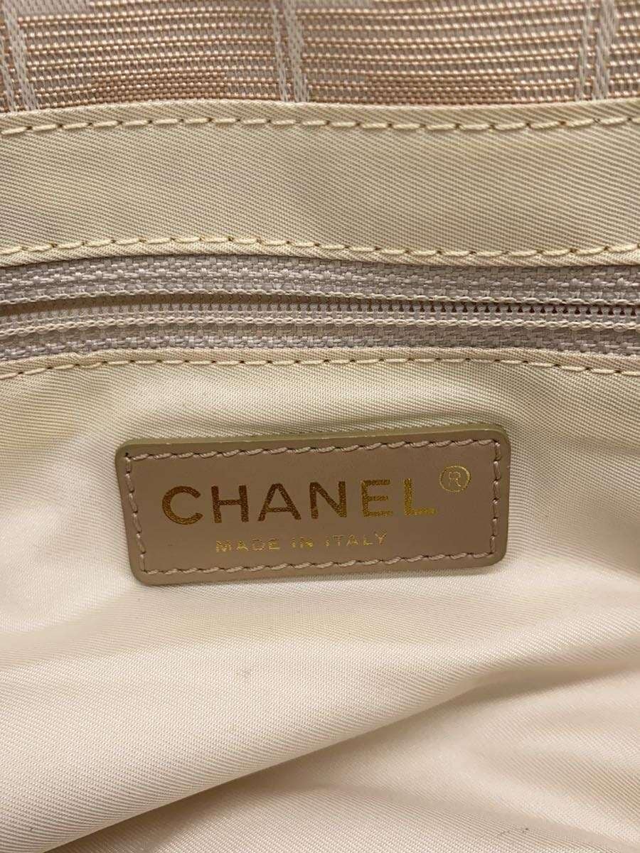 CHANEL Tote MM _ New Travel Line _ Nylon _ BEG Nylon BEG Beige A15991 5