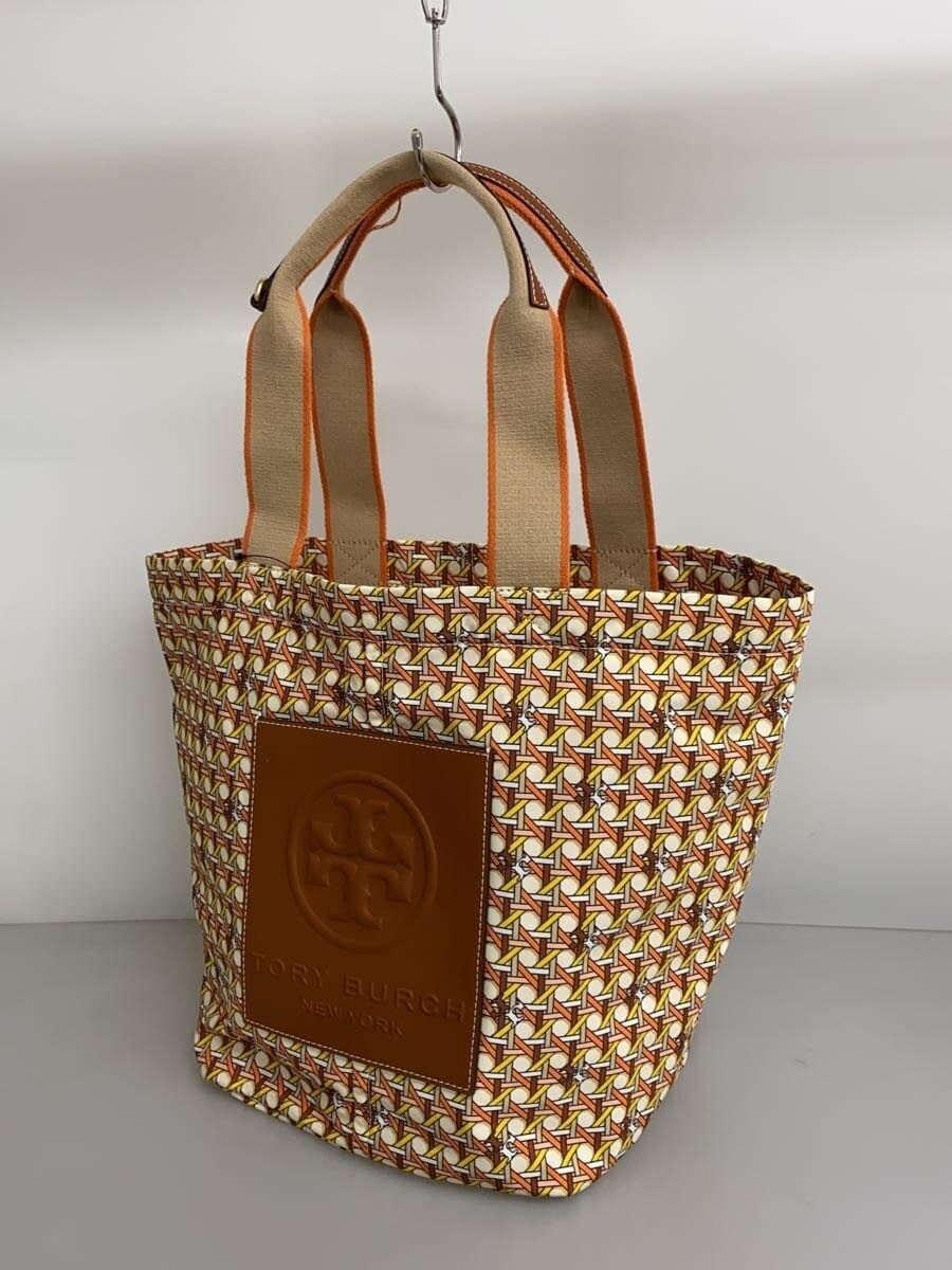 TORY BURCH Tote Bag Nylon ORN All-over Pattern 2