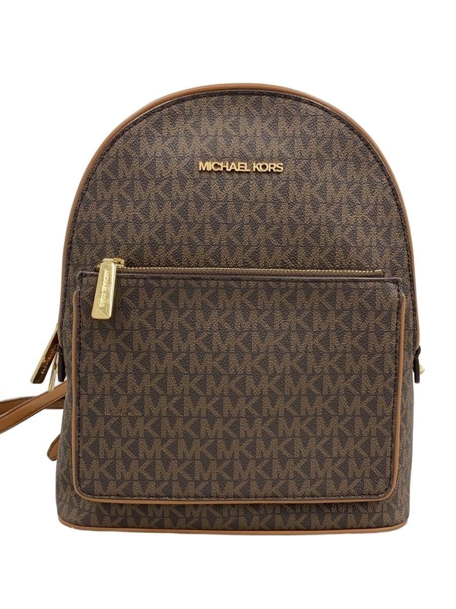 MICHAEL KORS Backpack -- BRW All-over pattern BA-2101