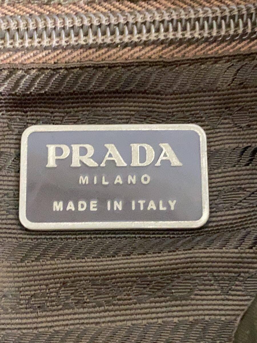 PRADA Backpack Nylon KHK BZ2811 5