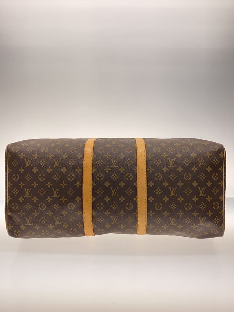 LOUIS VUITTON Keepall 60 Monogram Canvas PVC BRW Allover Pattern M41422 M41422 4