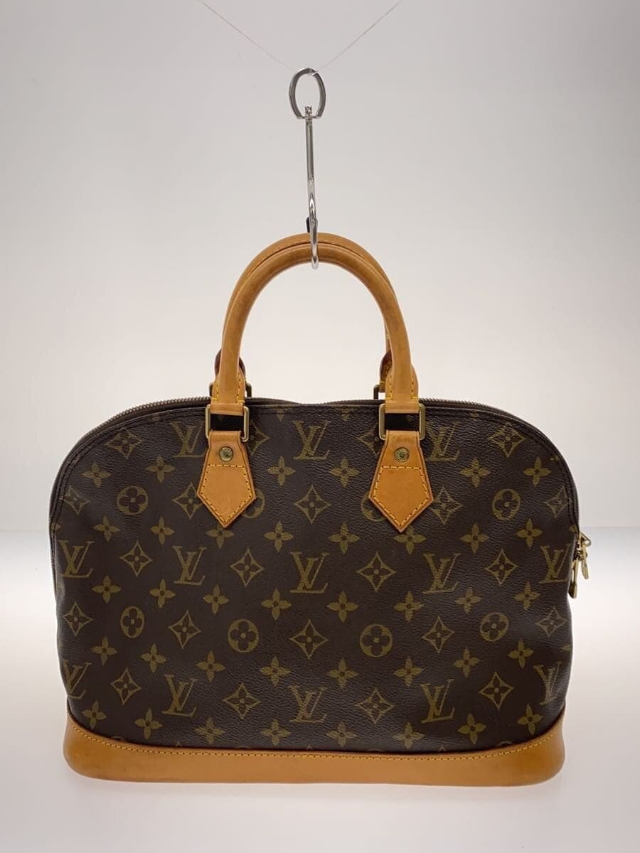 LOUIS VUITTON 1) Alma Monogram Canvas PVC BRW All-over pattern M51130 M51130 3