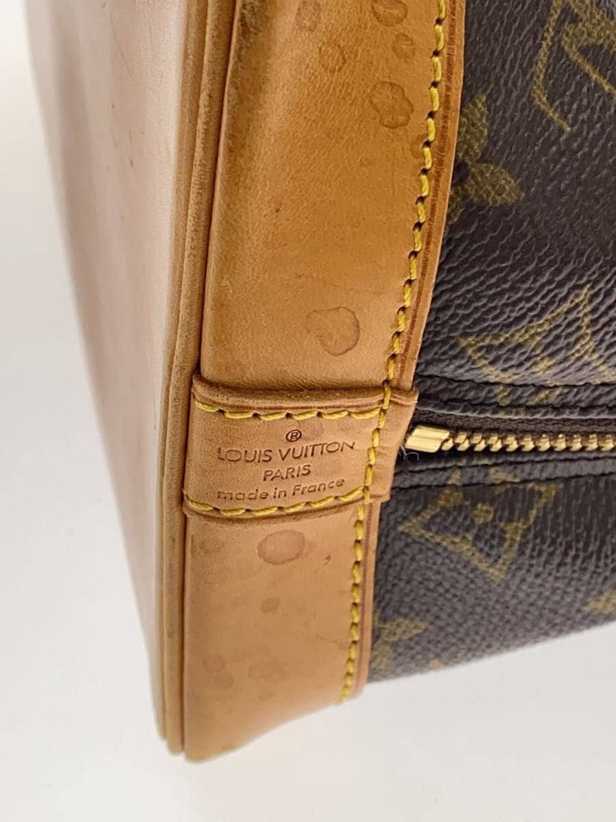 LOUIS VUITTON 1) Alma Monogram Canvas PVC BRW All-over pattern M51130 M51130 5