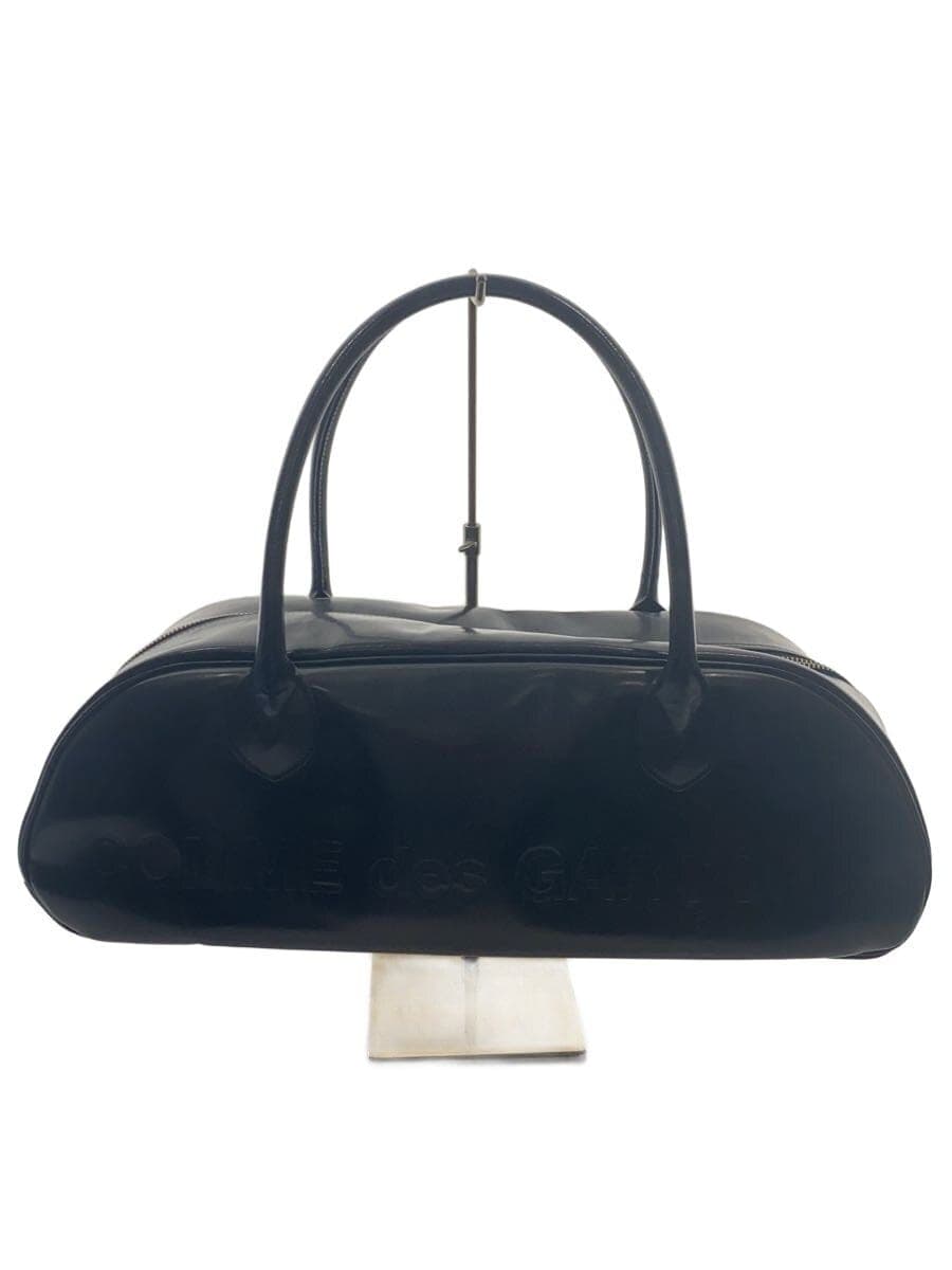 COMME des GARCONS Boston Bag Cowhide BLK Plain gc-k204