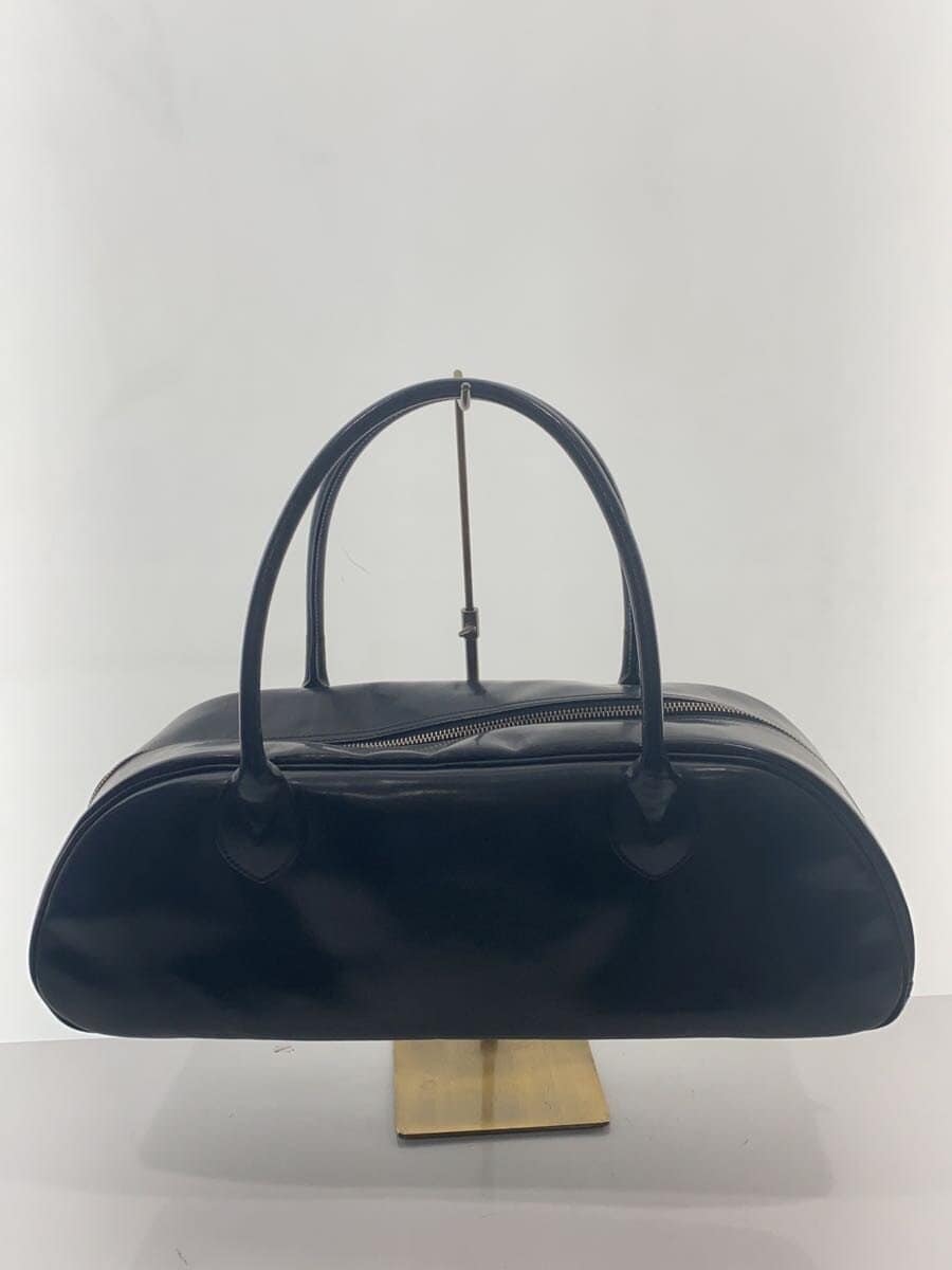 COMME des GARCONS Boston Bag Cowhide BLK Plain gc-k204 3