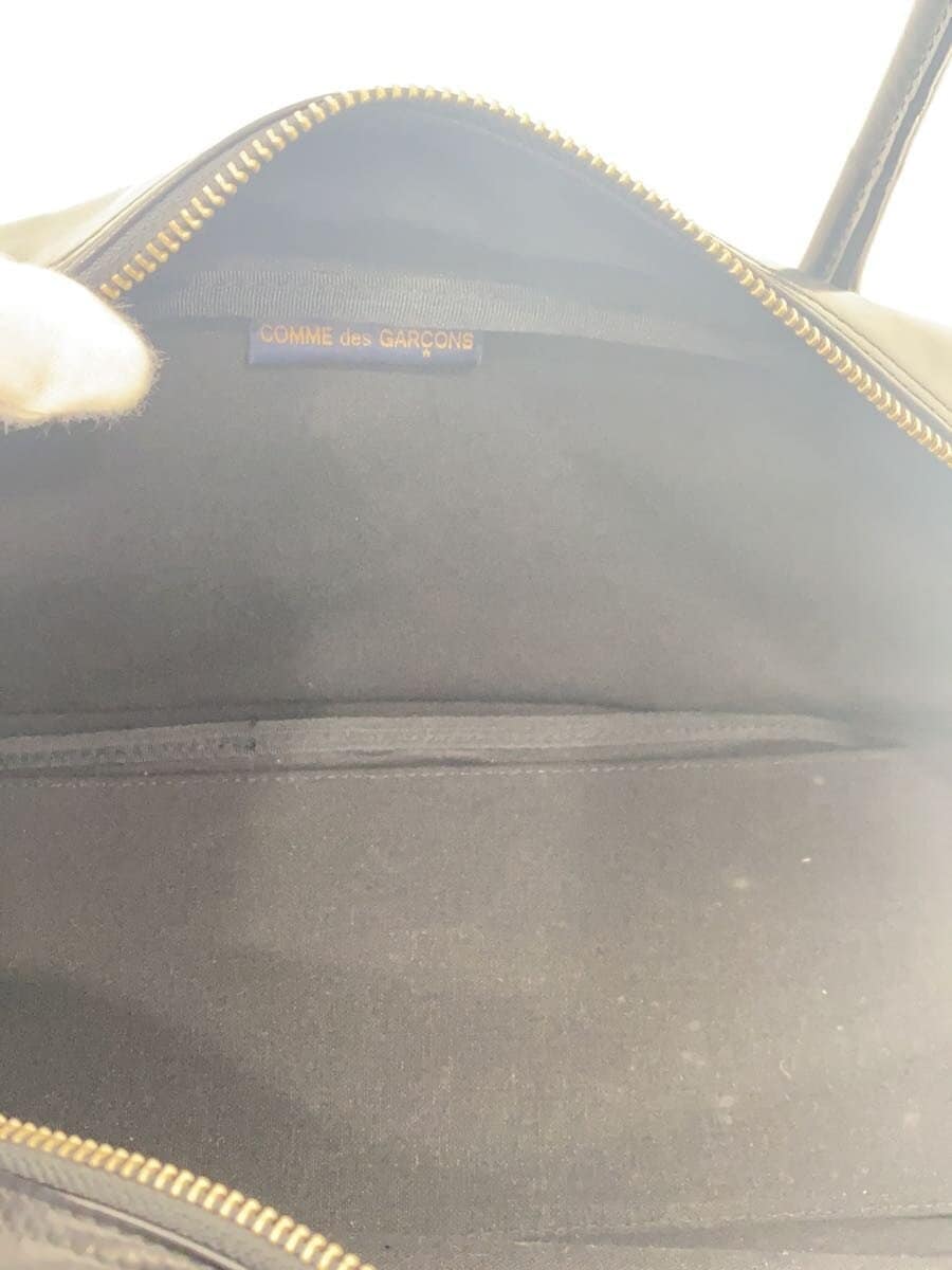 COMME des GARCONS Boston Bag Cowhide BLK Plain gc-k204 6