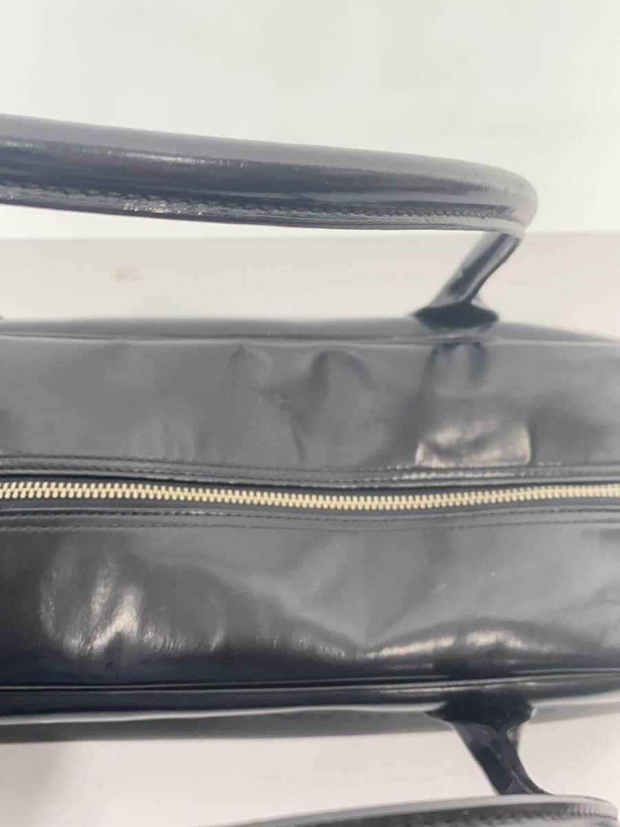 COMME des GARCONS Boston Bag Cowhide BLK Plain gc-k204 7