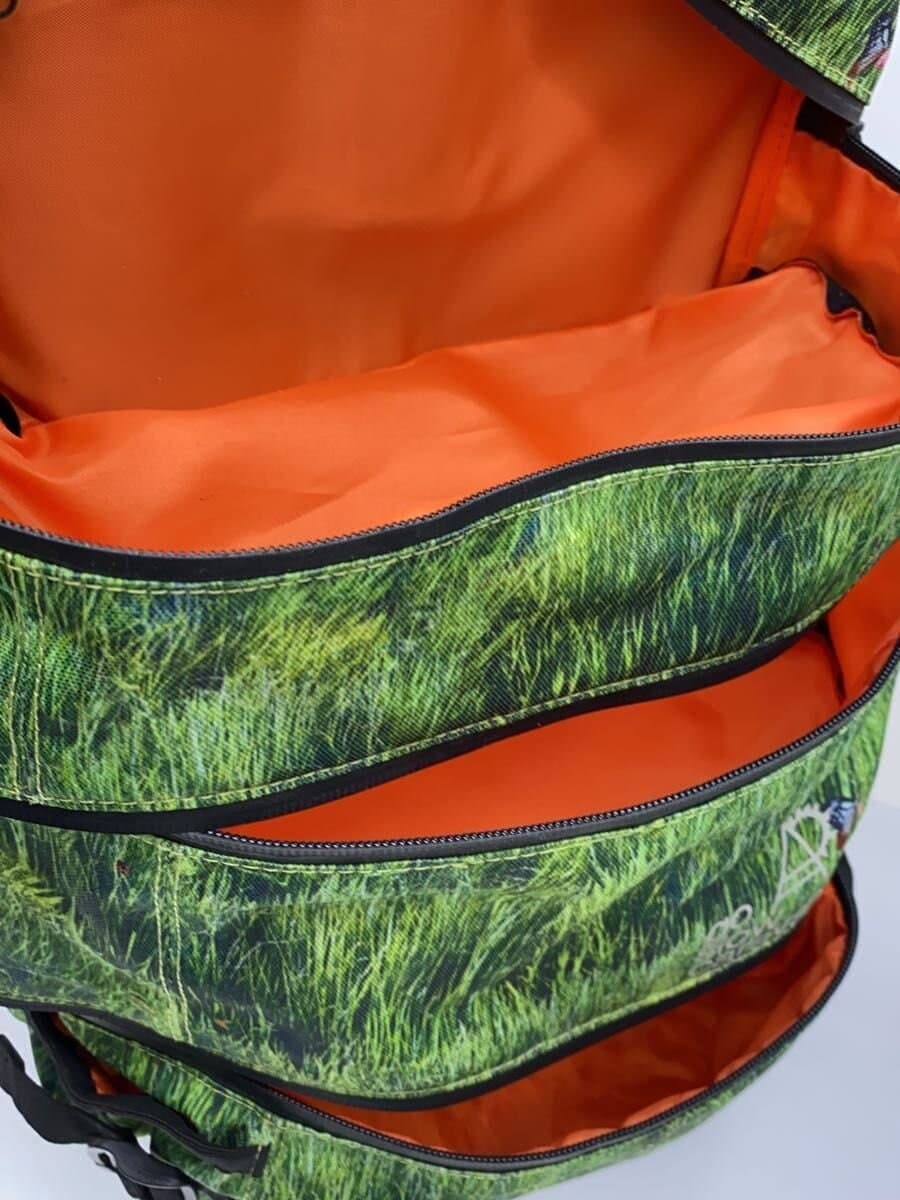 GO SLOW CARAVAN Backpack GRN All Over Pattern 6