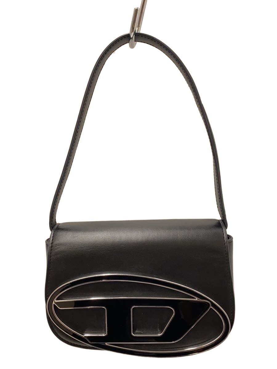 DIESEL Shoulder Bag Leather BLK