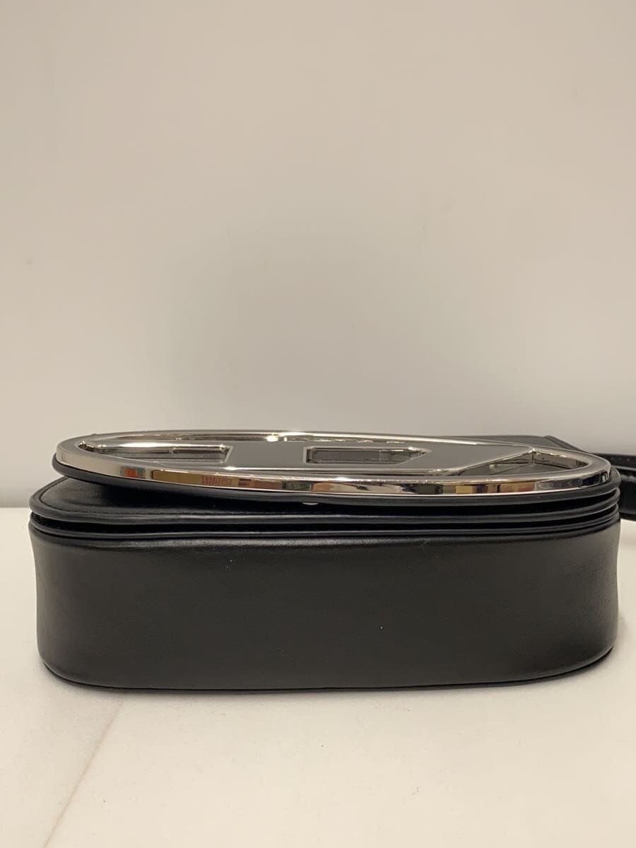 DIESEL Shoulder Bag Leather BLK 4