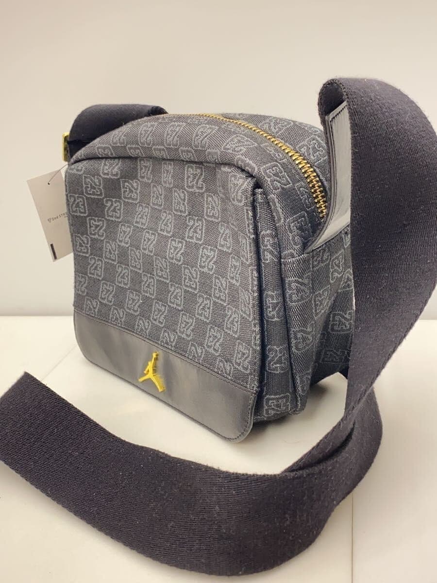 NIKE Shoulder Bag Polyester BLK All Over Pattern MA0760-023 2