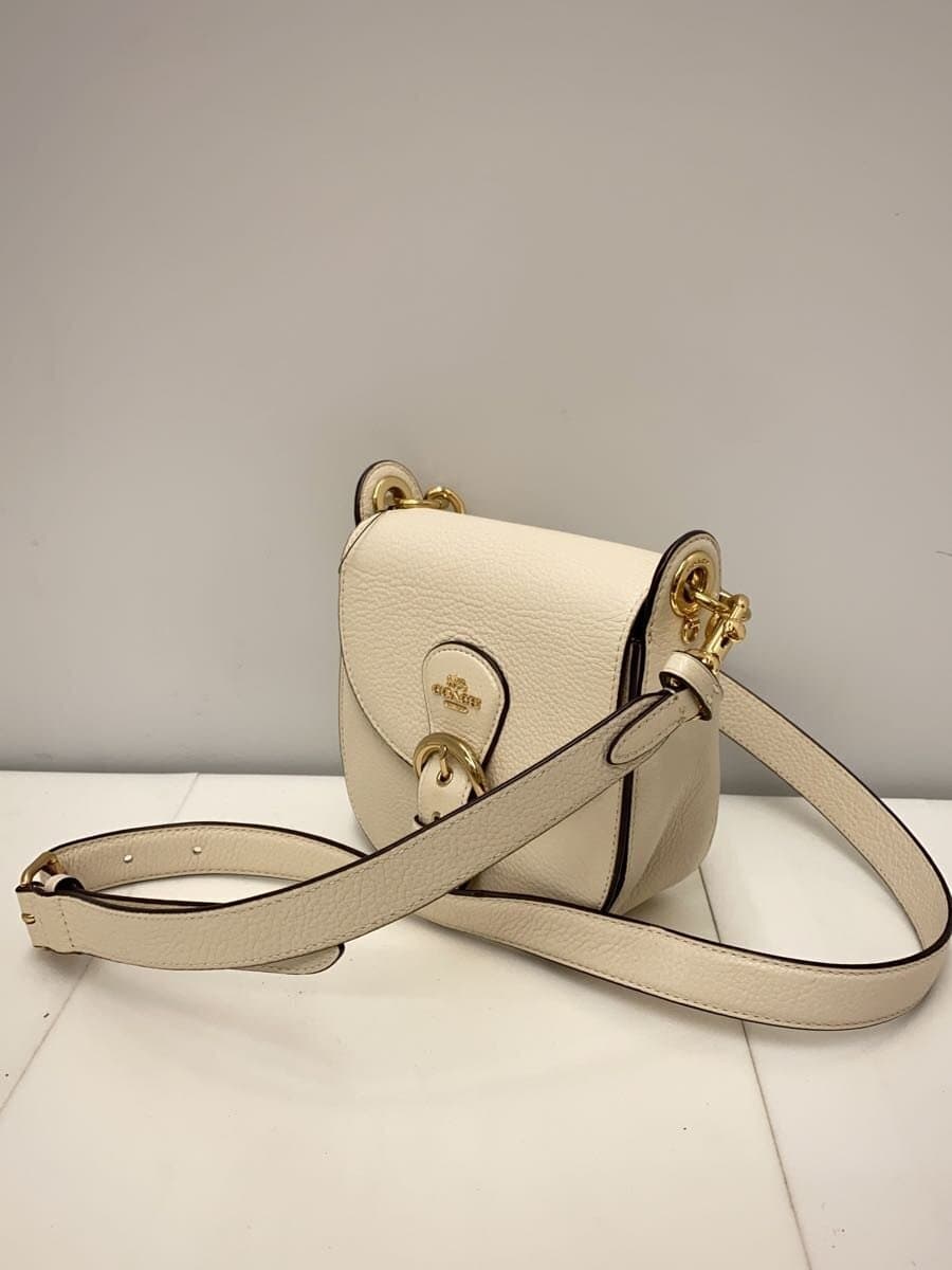 COACH Shoulder Bag CRM Solid C5685 2