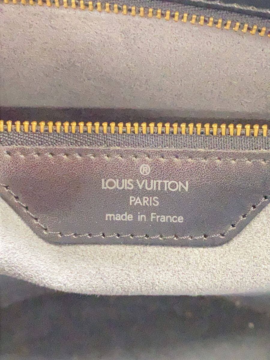 LOUIS VUITTON Saint-Jacques Shopping_Épi Leather Black Solid M52262 5