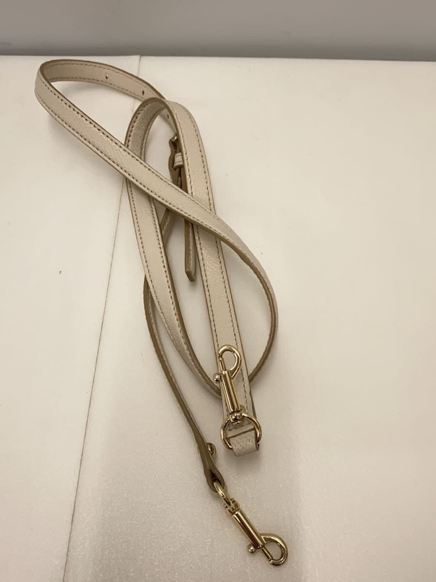 kate spade new york Shoulder Bag Leather BEG Solid 7