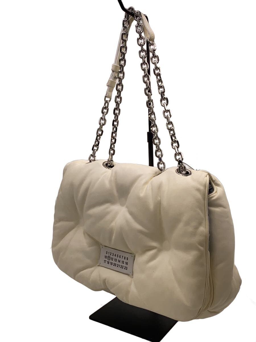 Maison Margiela Shoulder Bag Leather WHT s56wg0169 2