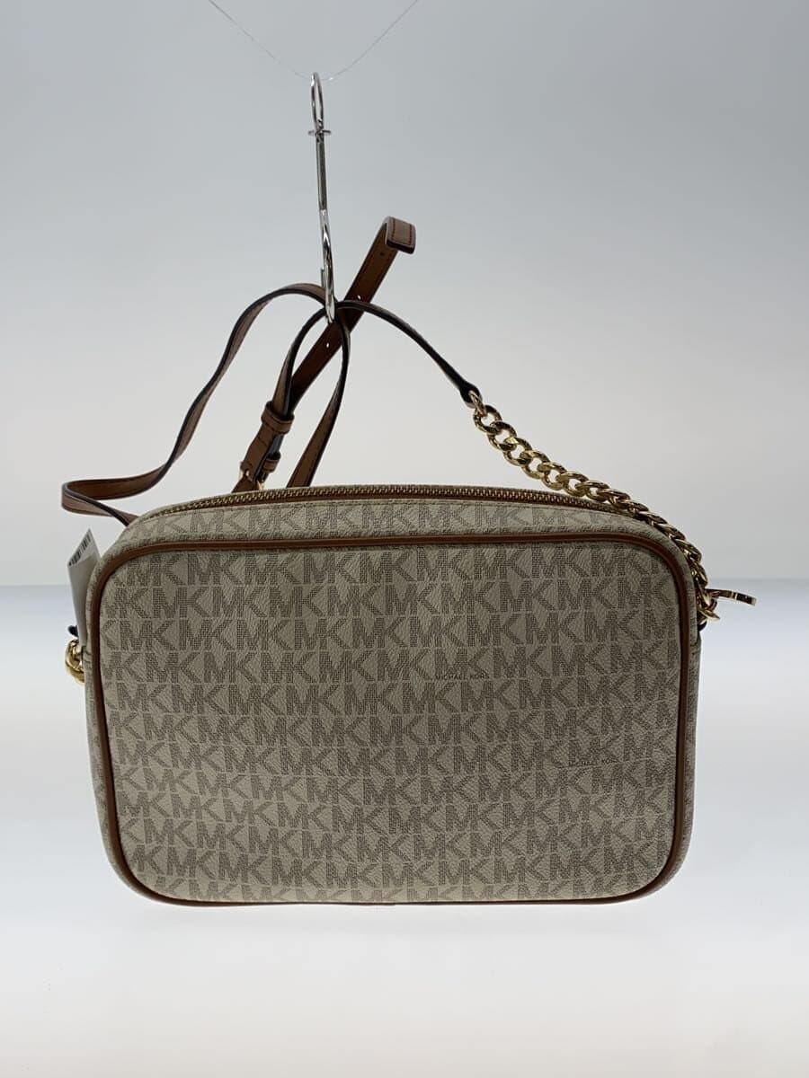 MICHAEL KORS Shoulder Bag PVC BEG All Over Pattern 3