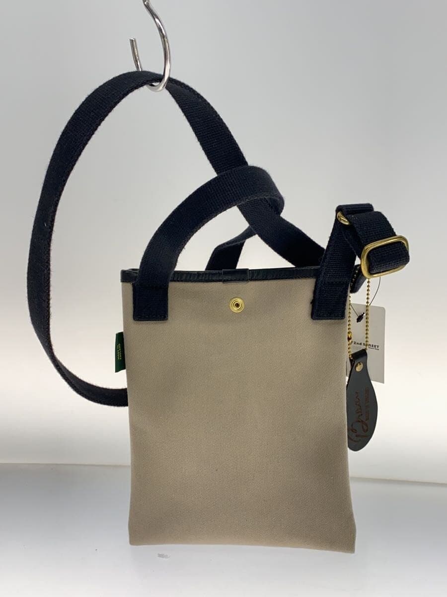 BRADYNITONELLA MINI Shoulder Bag Canvas BEG Solid 3