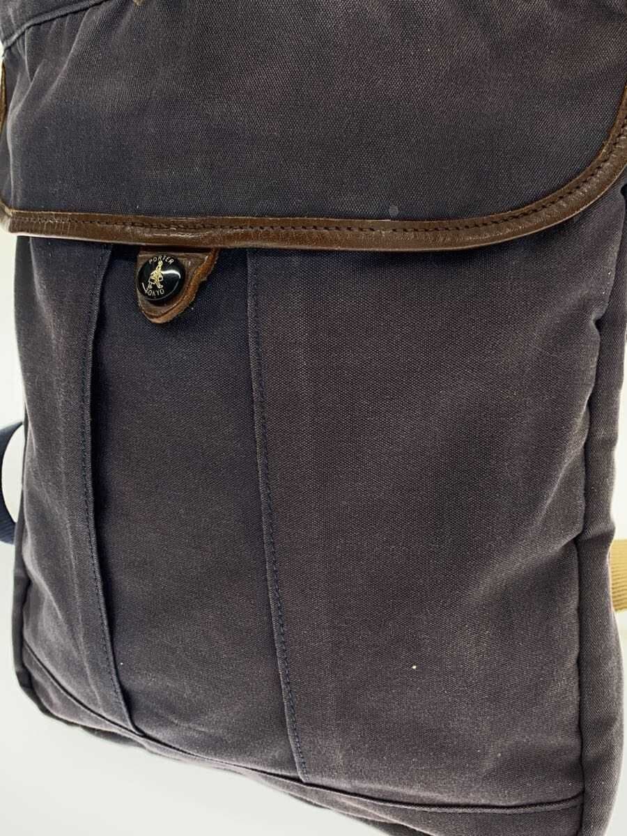 PORTER Shoulder Bag Canvas NVY 7