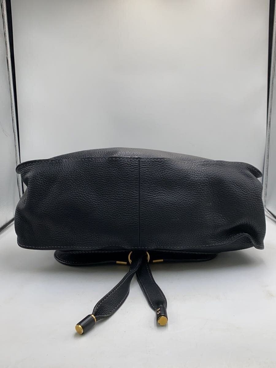ChloeMARCIE Tote Bag Leather BLK 4