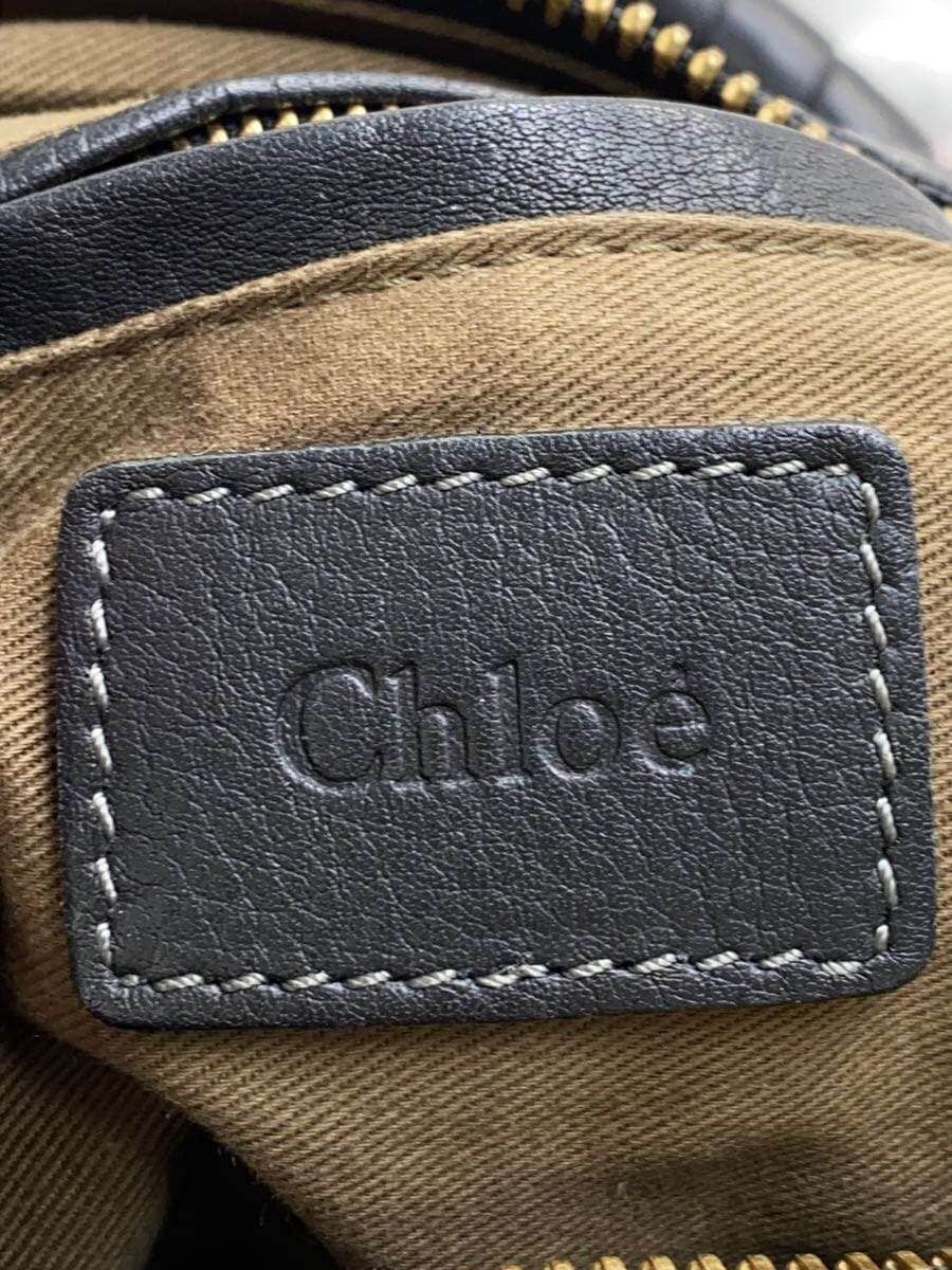 ChloeMARCIE Tote Bag Leather BLK 5