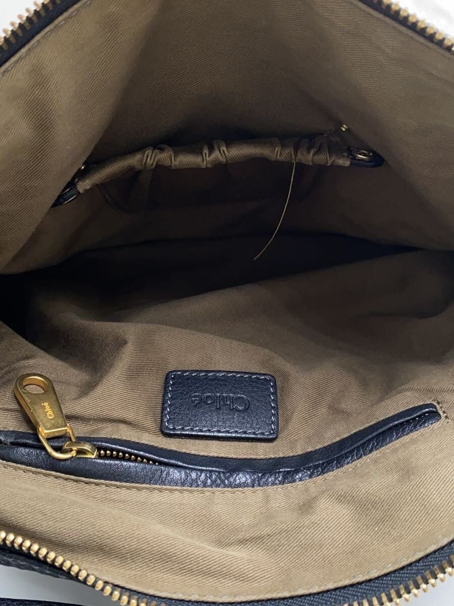 ChloeMARCIE Tote Bag Leather BLK 6