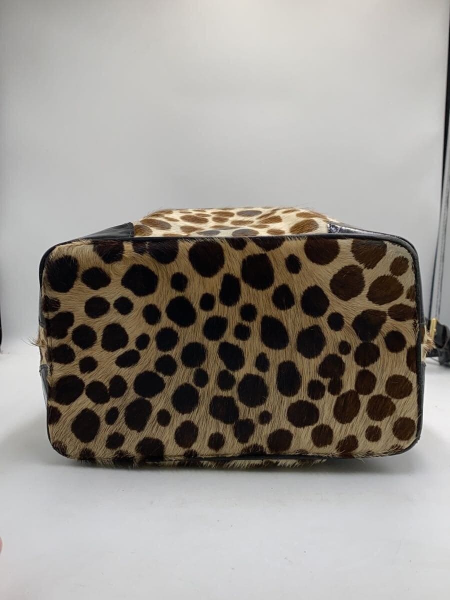 Other brand ZAGLIANI Shoulder bag Haircalf BEG Animal 3