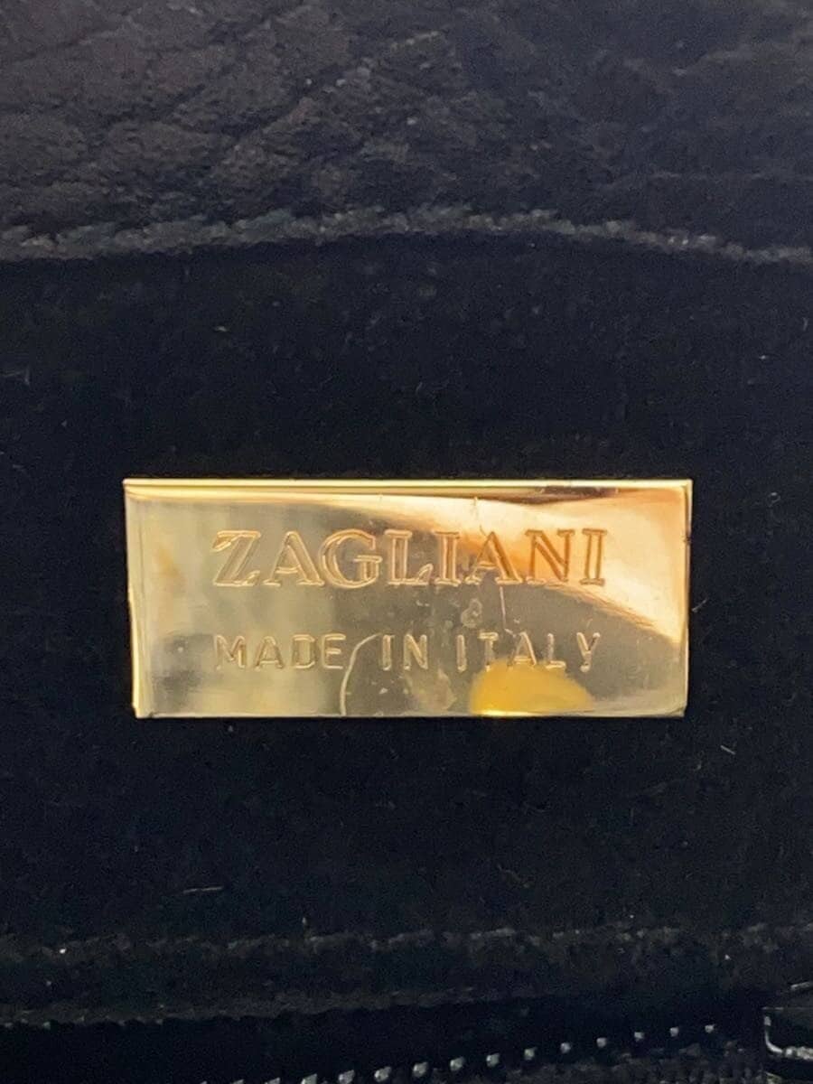 Other brand ZAGLIANI Shoulder bag Haircalf BEG Animal 4