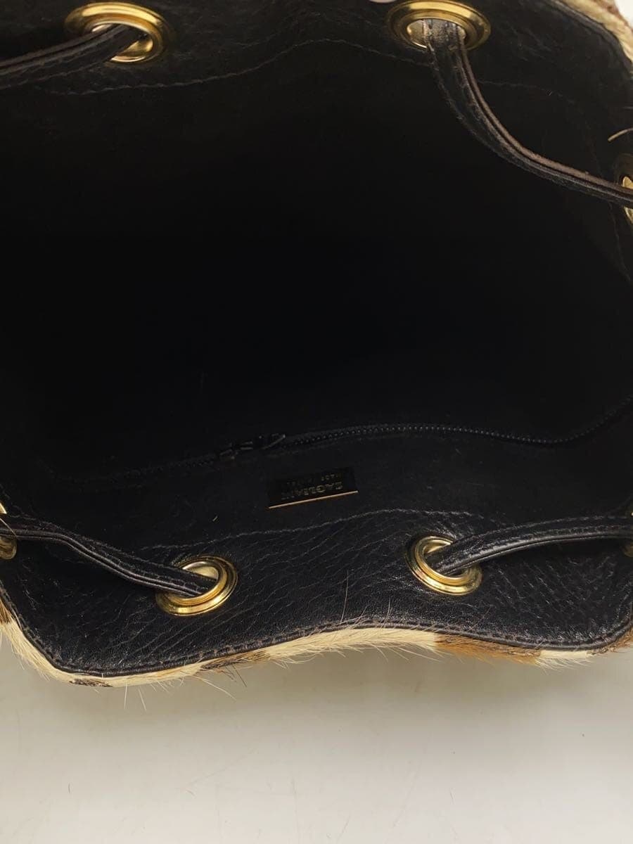 Other brand ZAGLIANI Shoulder bag Haircalf BEG Animal 5