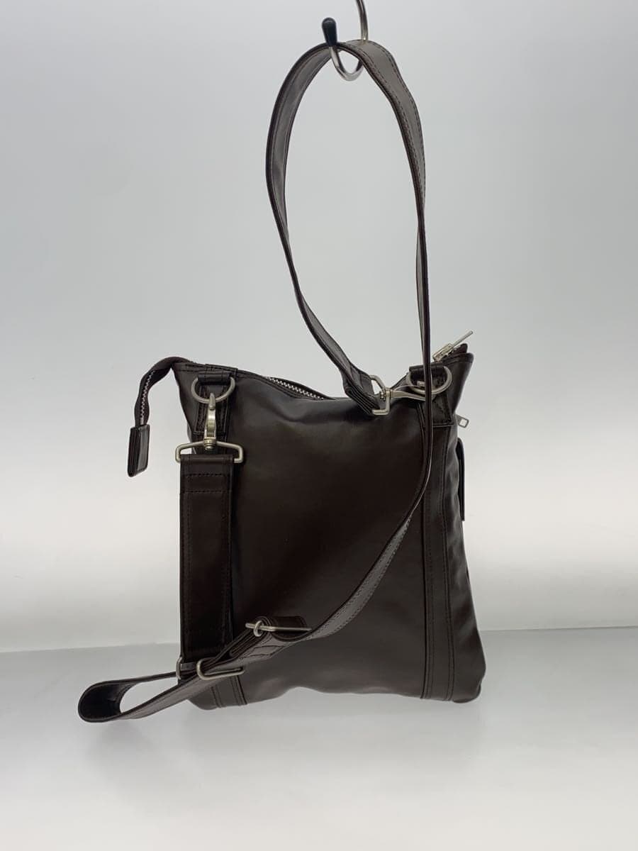 PORTER Freestyle Shoulder Bag Coated Canvas BRW Plain 3