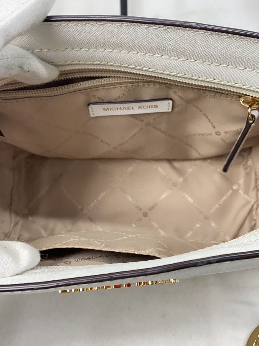 MICHAEL KORS Handbag WHT Solid AC-1908 6