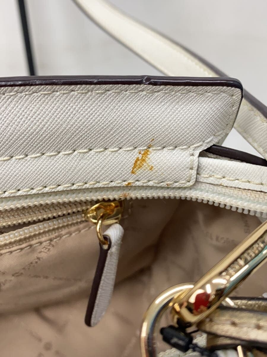 MICHAEL KORS Handbag WHT Solid AC-1908 7