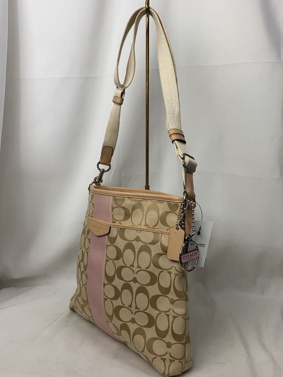 COACH Shoulder Bag BEG All Over Pattern F28502 2