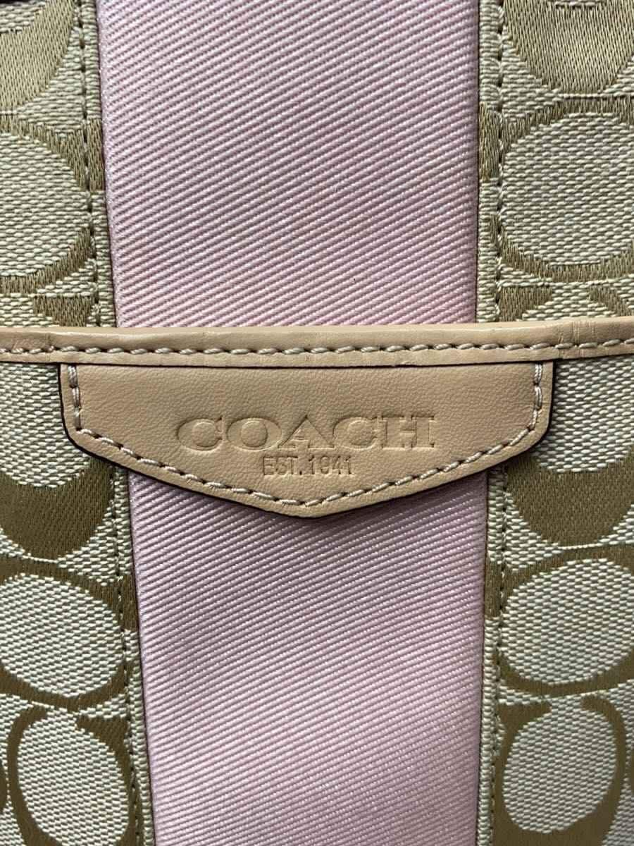 COACH Shoulder Bag BEG All Over Pattern F28502 5