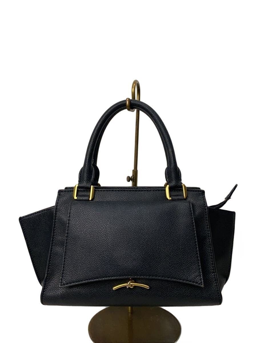 CHARLES&KEITH Handbag Faux Leather BLK Solid