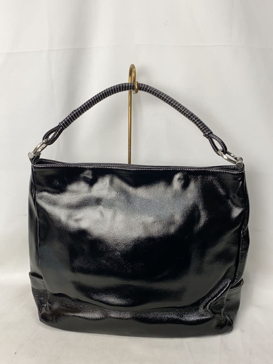 HAMANO Shoulder Bag PVC BLK Solid 3