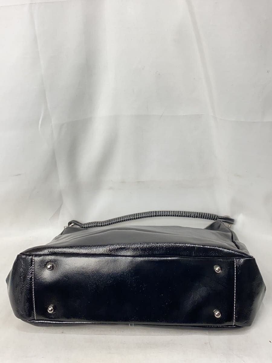HAMANO Shoulder Bag PVC BLK Solid 4