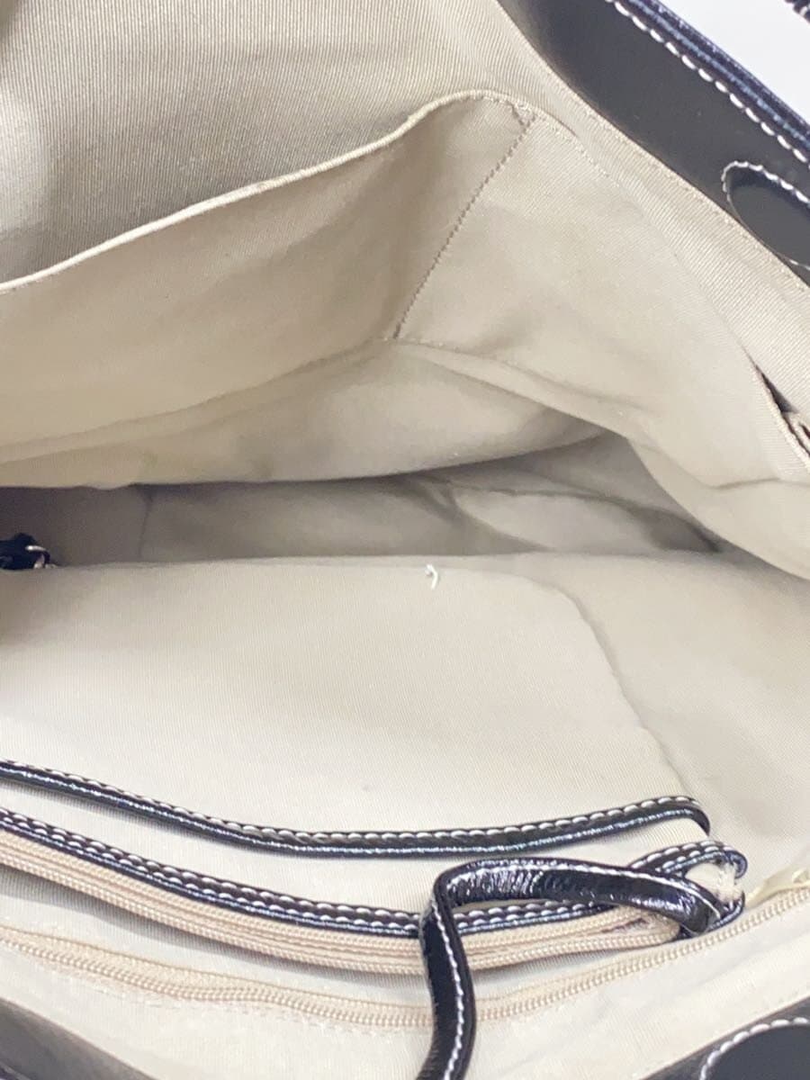 HAMANO Shoulder Bag PVC BLK Solid 6