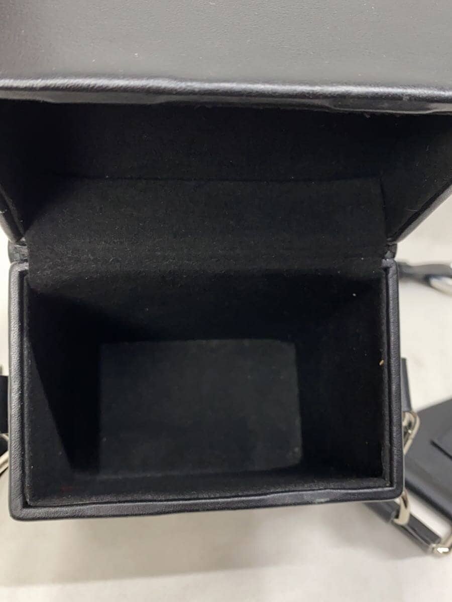 HELIOT EMIL Leather Strap Box Bag BLK 6