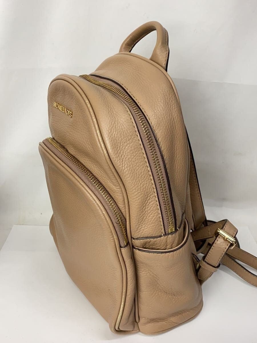 MICHAEL KORS Backpack Leather BEG 35H7GAYB2L 2