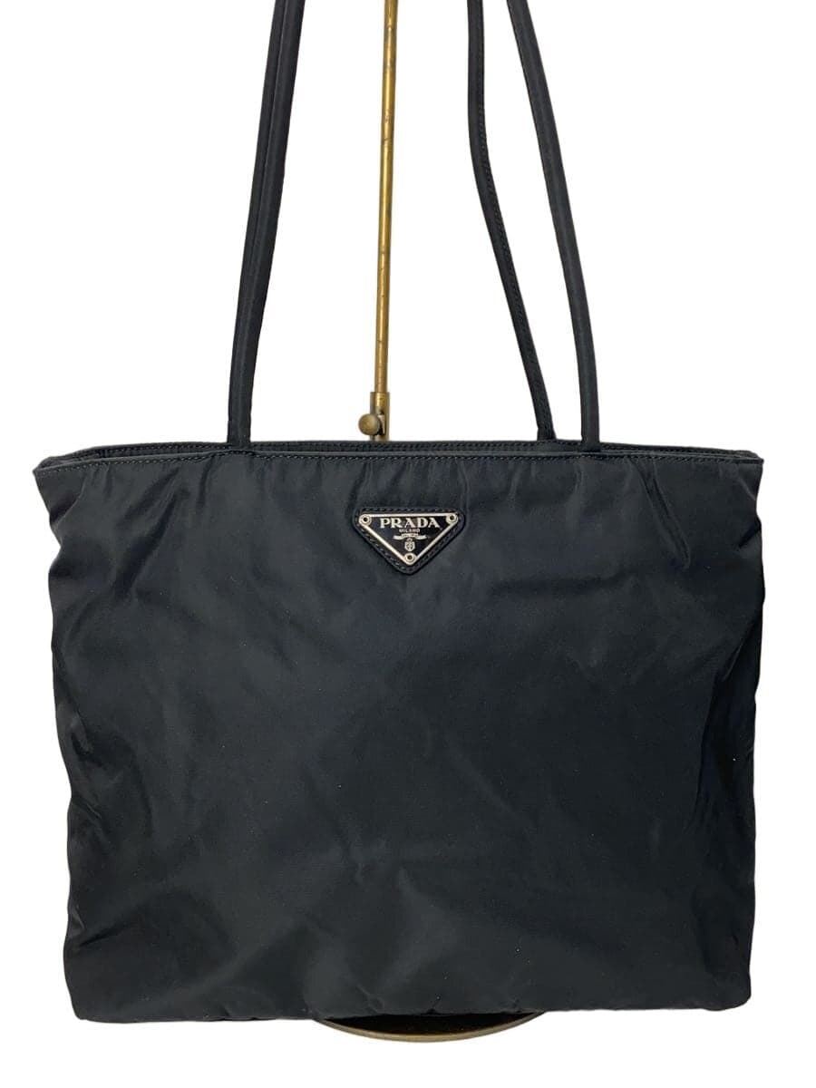 PRADA Tote Bag Nylon BLK